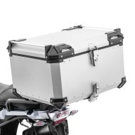 ATV Cargo Top Box compatible with Kymco Maxxer 300 Wide Bagtecs XB85 silver