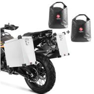 Set Alukoffer + Innentaschen für Royal Enfield Himalayan / Interceptor 650 Bagtecs Namib 2x 35L_1