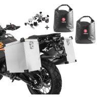 Alukoffer für Yamaha XT 660 Z Tenere / XTZ 660 Tenere Bagtecs Namib 2x40L + Innentaschen + Haltesatz_1