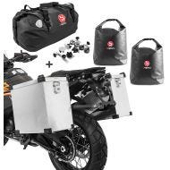 Set Alukoffer Namib M5 2x35l für Yamaha XTZ 660 Tenere + Hecktasche + Innentaschen_1