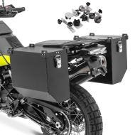 Alukoffer Set für BMW G 650 GS / Sertao Aluminium Seitenkoffer Bagtecs AT36 schwarz_1