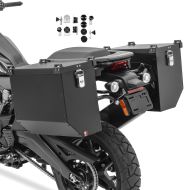 Alukoffer Set für Triumph Tiger 800 XC / XR Aluminium Seitenkoffer Bagtecs AT36-41 schwarz_1