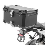 Set Aluminium Top Case + Rear Rack fits for BMW R 1300 GS 23-24 Top Box Bagtecs XB65 black