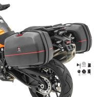 Set panniers compatible with Kawasaki ZZR 1400 / 1200 / 600 Bagtecs TB8S side cases 45L + adapters