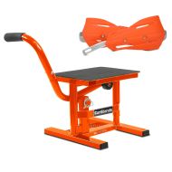 Motorradständer Cross-Lift M + Handprotektoren für Montesa 315R / 4Ride orange_1