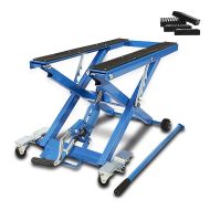 Scissor Lift compatible with Victory Boardwalk ConStands Mid-lift XL in blue
