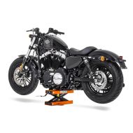 Scissor Lift compatible with Triumph Street Twin / Cup Moto Jack ConStands Mini-Lift orange