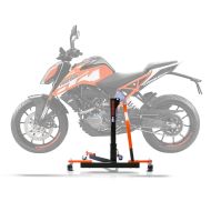 Central Stand compatible with KTM 125 / 390 Duke 17-24 orange Paddock Stand ConStands Power-Evo