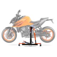 Central Stand compatible with KTM 990 Duke 24-25 orange Paddock Stand Power-Evo ConStands