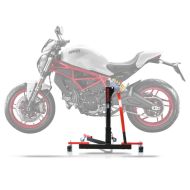 Central Stand compatible with Ducati Monster 797 17-20 red Paddock Stand ConStands Power-Evo NEW