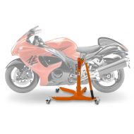 Zentralständer Suzuki Hayabusa 08-17 orange Motorradheber ConStands Power-Classic_1
