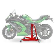 Central Stand compatible with Kawasaki Ninja H2 SX 18-25 red Paddock Stand ConStands Power-Classic