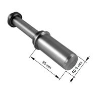 Pin adapter Bolt for paddock stand ConStands Single compatible avec compatible with Ducati - 1.60 inch
