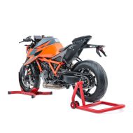 Einarm Montageständer hinten für MV Agusta Brutale 1000 19-20 + Motorradwippe Constands Single One rot_1