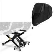 Hebebühne Hydraulisch + Abdeckplane XXXL für Indian Springfield / Dark Horse Constands Midlift XL schwarz_0