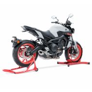 Montageständer Set mit Wippe für Kawasaki ZX-12R / ZX-9R / ZX-7R SRR vorne hinten rot_1