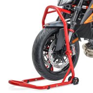 Lenkkopfständer Motorrad Constands Classic 27mm Lenkkopf Montageständer Rot_1