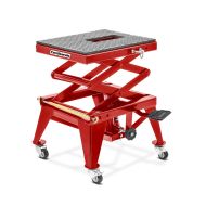 Motocross Scissor Lift compatible with Honda CRF 250 L / R-RX / Rally MVR ConStands Cross-Lift XL red