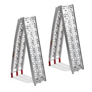 Set 2x ATV aluminium loading ramp compatible with Polaris Scrambler 1000 / 850 1500 lbs Quad ramp Constands Alu I