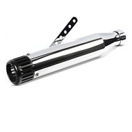 Craftride Exhaust compatible with Kawasaki VN 1500 Mean Streak Rear Silencer Straight chrome