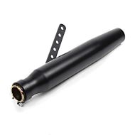 Craftride Exhaust compatible with Kawasaki VN 1700 / 1600 / 1500 Classic Cafe Racer Tapered black