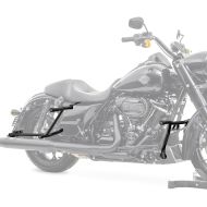 Crash Bar Flat-Out + Saddlebag crash bar fits for Harley Davidson Touring 14-25 Engine Guard Craftride SC41