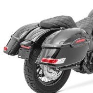 Motorrad Seitenkoffer Set Craftride Delaware 33Ltr rechts und links in schwarz_1
