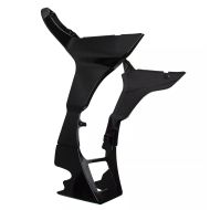 Wind deflector fairing WK1 fits for Harley Davidson Road Glide 17-23 Bug Spoiler Craftride black