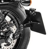Side Mount license plate holder fits for Harley Davidson Sportster 04-20 Craftride black