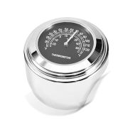 Motorcycle Handlebar thermometer + handlebar mount black
