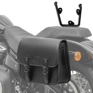 Saddlebag with support compatible with chopper / custombikes / 114 18-24 Laredo 20l left Craftride