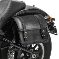 Motorrad Satteltasche Craftride SV6L Vintage Tasche links 6Ltr in schwarz_1