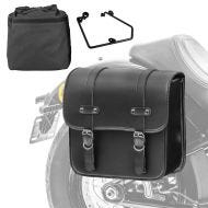 Set Satteltasche + Halter für Harley Sportster 1200 CA Custom 2016 Craftride RNO-R rechts_1