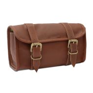 Motorrad Leder Werkzeugrolle für Chopper Retro Werkzeugtasche Craftride LR2 braun_1