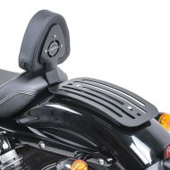 Set Fahrer Rückenlehne Gepäckträger für Harley Sportster 1200 CA Custom 13-16 Craftride Sissybar_0