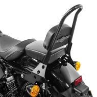 Sissy Bar Detachable CSM fits for Harley Davidson Sportster 04-20 black matt Craftride