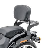Sissy Bar CSX Fix für Harley-Davidson Softail 07-17 mit Gepäckträger schwarz Craftride_1