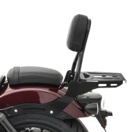 Sissy Bar CL3 für Honda Rebel 1100 2021 mit Gepäckträger schwarz Craftride_1
