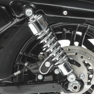 Stoßdämpfer 10,5 Zoll Harley Dyna Low Rider Federbeine von Craftride chrom_0