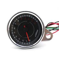 Motorcycle Rev Counter Craftride CVT RPM Gauge chrome