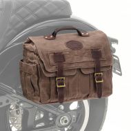 Seitentasche für Benelli Imperiale 400 Satteltasche Craftride CV1 braun_1