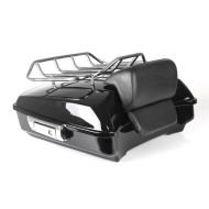 Topcase fits for Harley Davidson CVO Limited 14-22 Craftride Razor GB8 incl luggage grill black