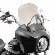 Fairing fits for Harley Davidson Dyna Low Rider 99-17 Craftride MG5 with windshield black-light smoke