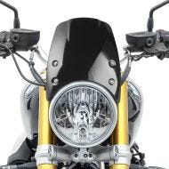 Windshield Cafe Racer for Cruiser X Fly screen Craftride CW9U black CB56527