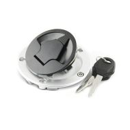 Motorcycle OEM Fuel Gas Cap + key compatible with Kawasaki ZX-10R 04-24 tank cap Tourtecs