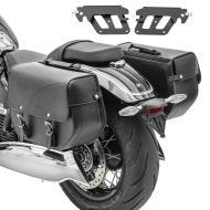Set 2x Satteltaschen mit Halter QL für BMW R 18 20-21 Craftride Oregon links-rechts_1