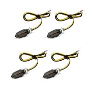 4x LED Blinker Motorrad Lumitecs KP8 mit E-Prüfzeichen vorne-hinten getönt_1