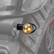 LED Blinker Motorrad Lumitecs BL3 mit E-Prüfzeichen für Chopper vorne-hinten getönt_1