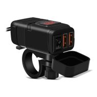 12V USB socket compatible with Honda Forza 750 / 350 Lumitecs US5