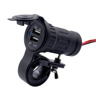12V USB socket compatible with Kawasaki Z H2 / Z 125 Lumitecs US21